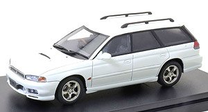 Subaru Legacy Touring Wagon GT-B Limited (1997) Pure White (Diecast Car)