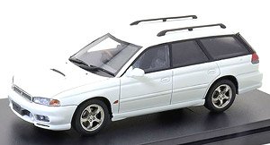 SUBARU LEGACY TOURING WAGON GT-B Limited (1997) ピュアホワイト (ミニカー)