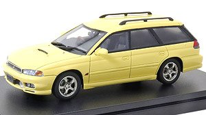 SUBARU LEGACY TOURING WAGON GT-B Limited (1997) カシミヤイエロー (ミニカー)