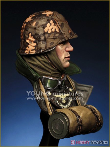 WWII 独 ドイツ陸軍野戦憲兵胸像 (プラモデル) その他の画像6