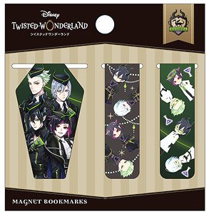 Disney: Twisted-Wonderland Magnet Bookmarker Diasomnia (Anime Toy)