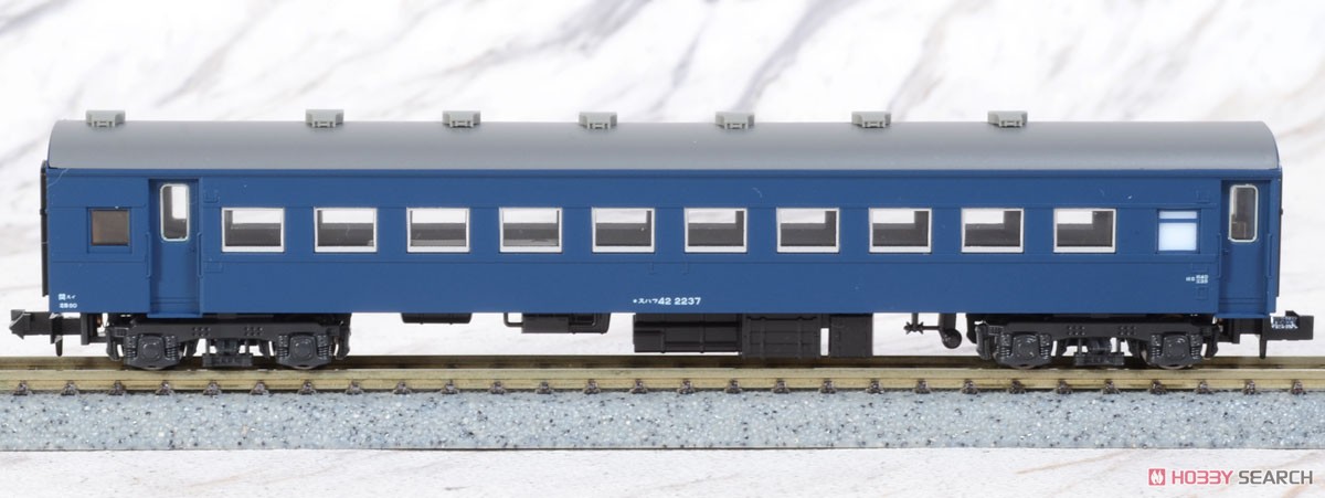 旧形客車 4両セット (ブルー) (4両セット) (鉄道模型) 商品画像7