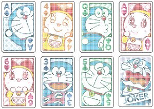 Doraemon See-through Playing Cards (Anime Toy)