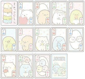 Sumikko Gurashi See-through Playing Cards (Anime Toy)