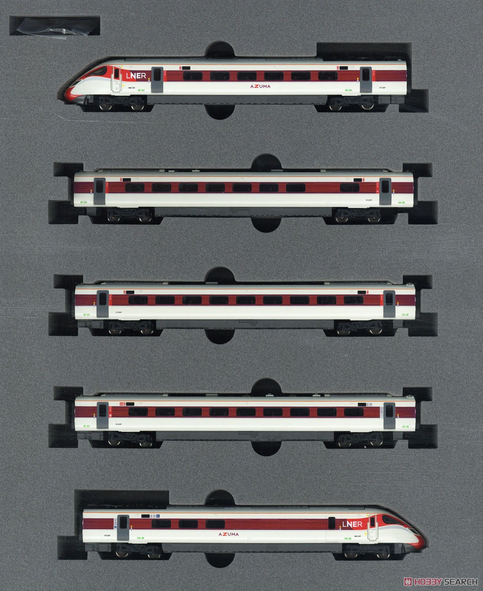 LNER Class800/2 `AZUMA` 5 Car Set (英国鉄道 Class800/2 LNER`AZUMA`) (5両セット) ★外国形モデル (鉄道模型) 商品画像1