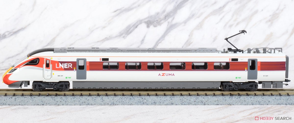 LNER Class800/2 `AZUMA` 5 Car Set (英国鉄道 Class800/2 LNER`AZUMA`) (5両セット) ★外国形モデル (鉄道模型) 商品画像2