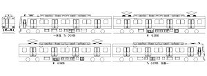 1/80(HO) Kintetsu Series 3200 Kit Standard Four Car Set (Basic 4-Car Unassembled Kit) (Model Train)