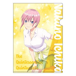 The Quintessential Quintuplets Season 2 A4 Clear File Vol.3 Ichika Nakano (Stripe) (Anime Toy)