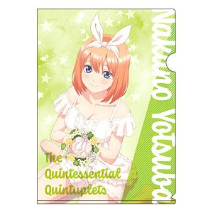 The Quintessential Quintuplets Season 2 A4 Clear File Vol.3 Yotsuba Nakano (Stripe) (Anime Toy)