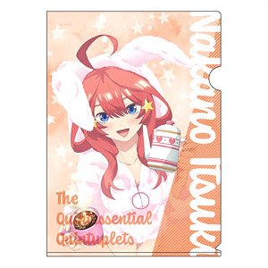 The Quintessential Quintuplets Season 2 A4 Clear File Vol.3 Itsuki Nakano (Stripe) (Anime Toy)