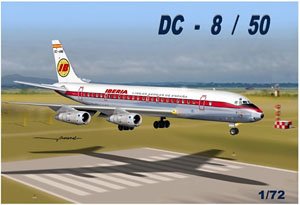 DC-8/50 IBA (プラモデル)