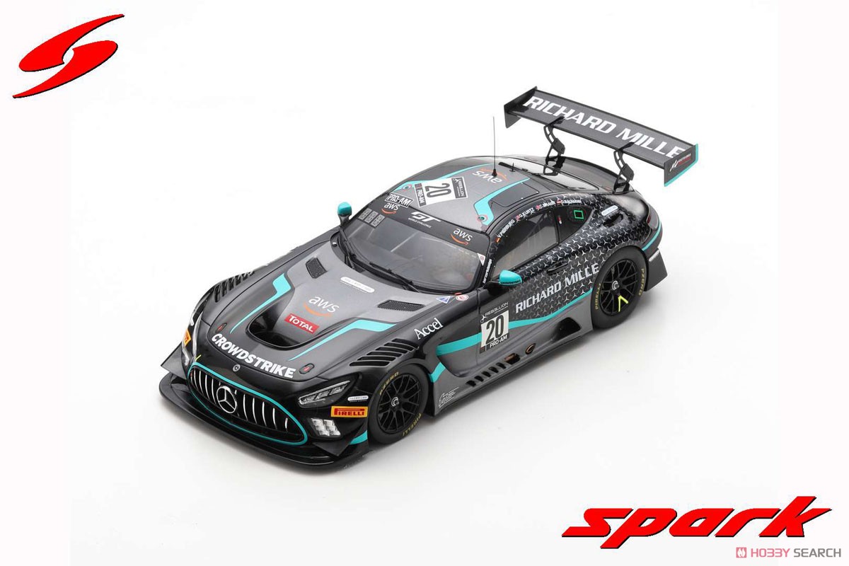 Mercedes-AMG GT3 No.20 SPS Automotive Performance 24H Spa 2020 G.Kurtz V.Pierburg (ミニカー) 商品画像1
