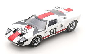 Ford GT40 No.60 24H Le Mans 1966 J.Ickx J.Neerpasch (ミニカー)