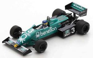 Tyrrell 011 No.3 Winner US GP 1983 Michele Alboreto (ミニカー)