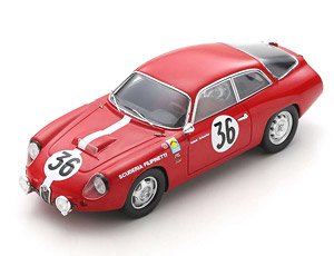 Alfa Romeo Giulietta GZ No.36 24H Le Mans 1963 K.Foitek A.Schafer (Diecast Car)