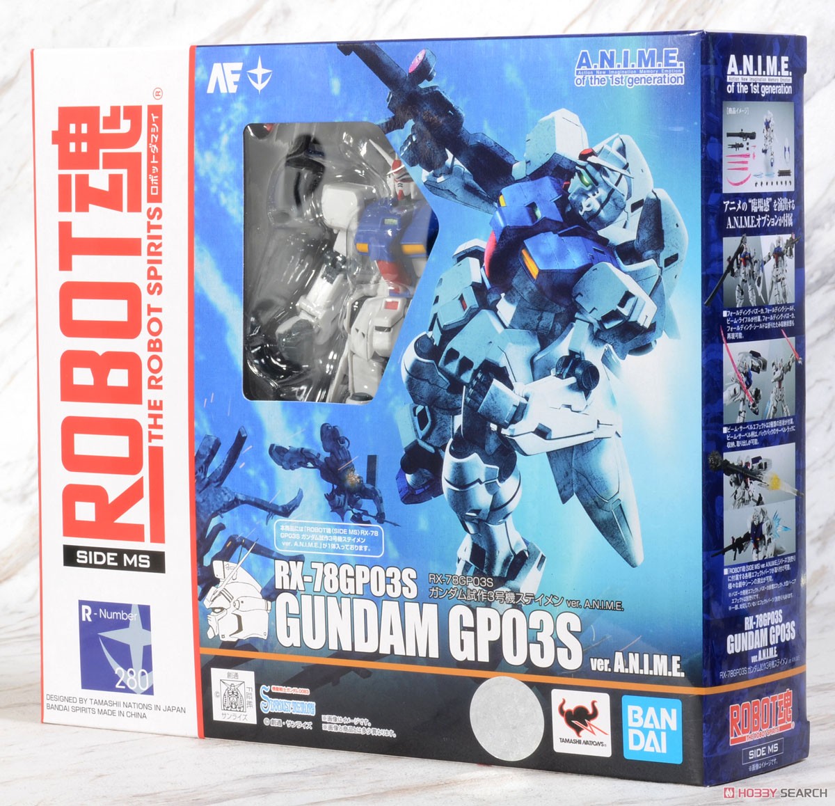 ROBOT魂 ＜ SIDE MS ＞ RX-78GP03S ガンダム試作3号機ステイメン ver. A.N.I.M.E. (完成品) パッケージ1