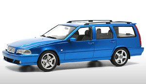 ボルボ V70 R 1999 レーザーブルー (ミニカー)