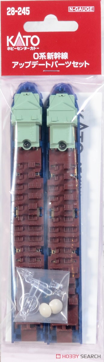【Assyパーツ】 0系新幹線 アップデートパーツセット (先頭車 各1両分) (鉄道模型) 商品画像1
