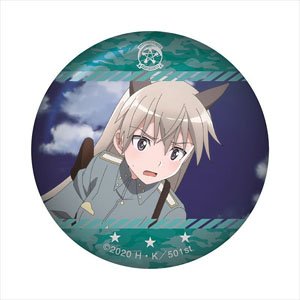 Strike Witches: Road to Berlin Can Badge Eila Ilmatar Juutilainen (Anime Toy)
