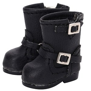 Picco P Strap Shoes (Black) (Fashion Doll)