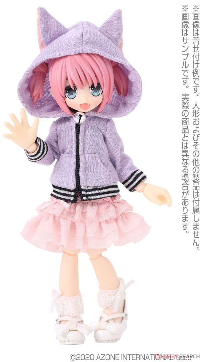 Picco P Nekomimi Parker Set (Purple) (Fashion Doll) Other picture1