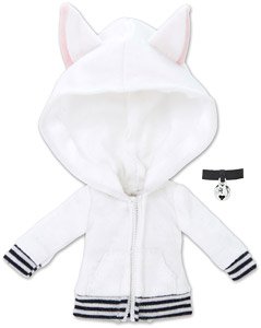 Picco P Nekomimi Parker Set (White) (Fashion Doll)