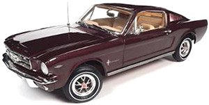 1965 フォード マスタング 2+2 バーガンディ (ミニカー)
