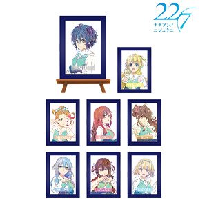 22/7 Trading Ani-Art Mini Art Frame (Set of 8) (Anime Toy)