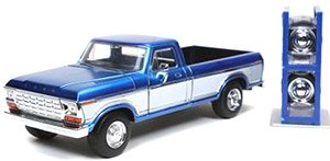 1979 フォード F-150 ブルー/ホワイト (ミニカー)