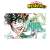 My Hero Academia Izuku Midoriya Ani-Art Card Sticker Vol.3 (Anime Toy) Item picture1