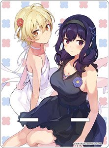 [Sekai de Ichiban Oppai ga Suki!] Acrylic Smart Phone Stand (1) Chiaki Ichihara & Hana Harumi (Anime Toy)
