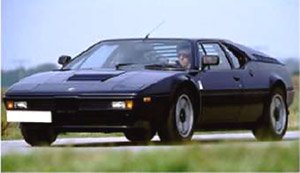BMW M1 1980 ブラック (ミニカー)