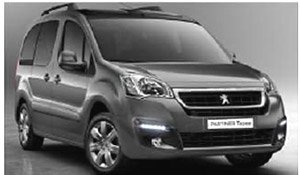 Peugeot Partner 2016 Mocha Brown (Diecast Car)