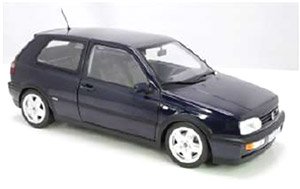 VW ゴルフ VR6 1996 メタリックブルー (ミニカー)