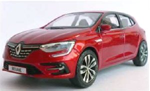 Renault Megane 2020 Flame Red (Diecast Car)