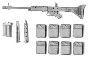 WWII 独 ドイツ陸軍 FG42自動小銃 (2個入り) (プラモデル)