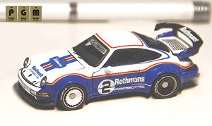 RWB 964 White/Blue #2 (Full Opening and Closing) (Diecast Car)