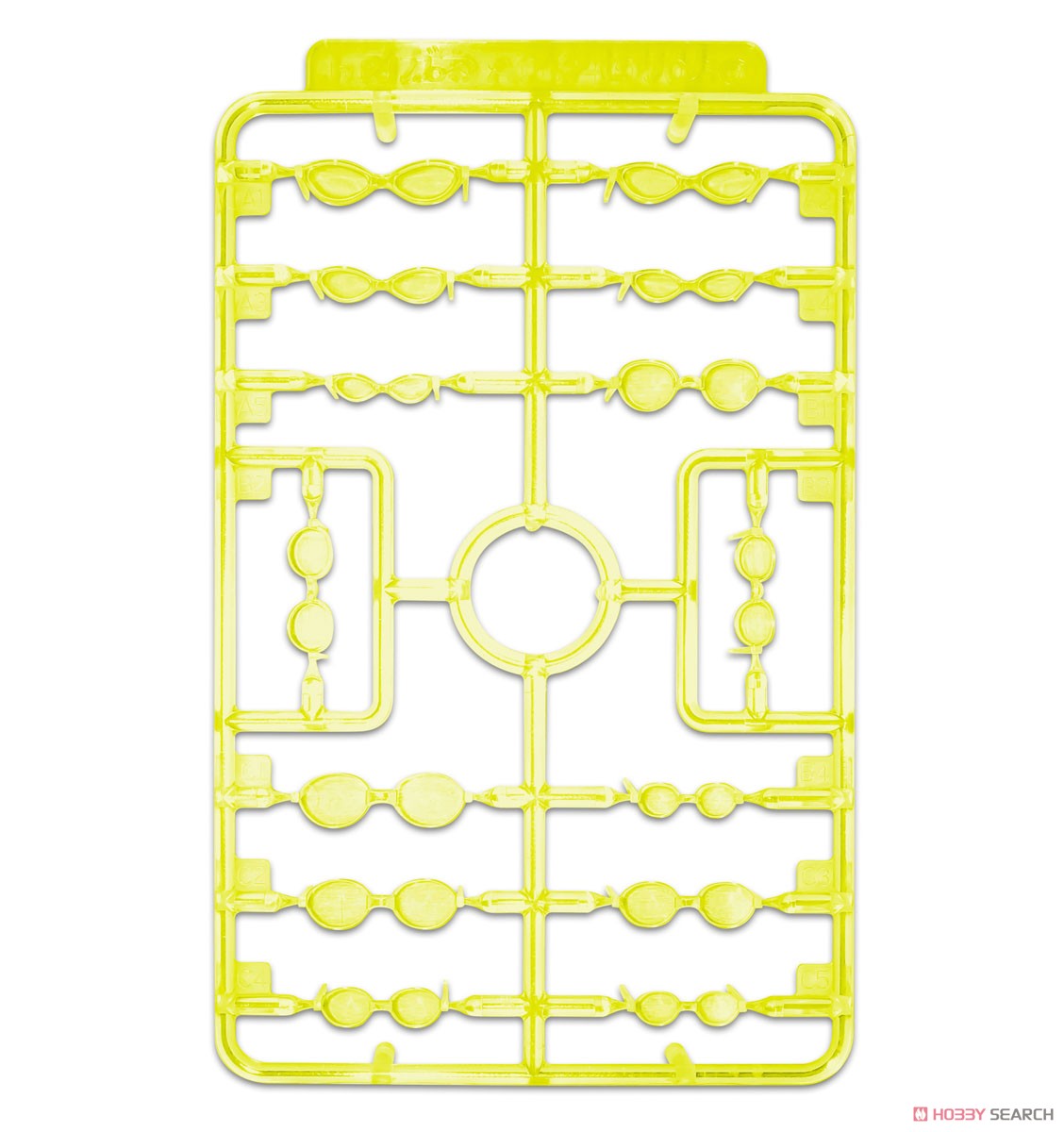 Glasses Accessory 3 (Yellow) (Plastic model) Item picture1