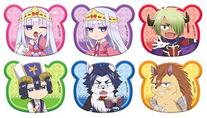 Sleepy Princess in the Demon Castle Glitter Acrylic Badge Collection (Set of 6) (Anime Toy)