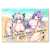 ユニオリズム☆カルテット B2横タペストリー ティア＆セルフィ (水着) (キャラクターグッズ) 商品画像1