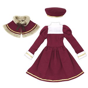 PNM ホーリーナイト・デート服set (ボルドー) (ドール)