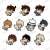 Detective Conan Pitacole Rubber Strap Vol.6 (Set of 10) (Anime Toy) Item picture1