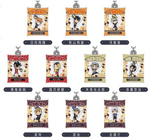 Air-fuwa Key Ring Haikyu!! To The Top (Set of 10) (Anime Toy)