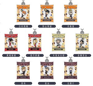 Air-fuwa Key Ring Haikyu!! To The Top (Set of 10) (Anime Toy)