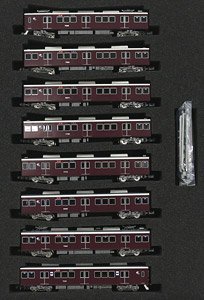 阪急 7000系 (7021編成タイプ・小窓無し) 8両編成セット (動力付き) (8両セット) (塗装済み完成品) (鉄道模型)