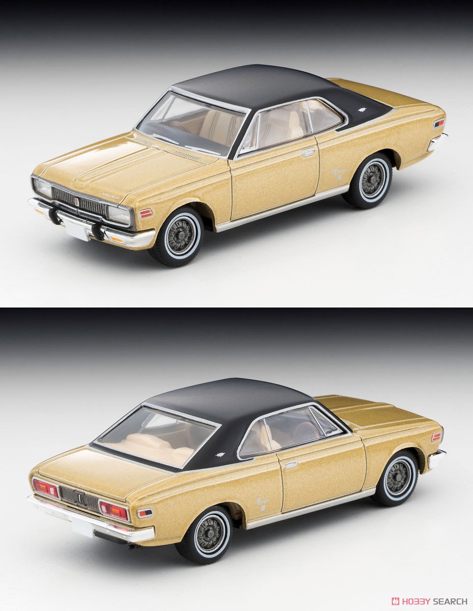 TLV-192b Crown Hardtop Super Deluxe 1970 (Gold/Black) (Diecast Car) Item picture1