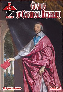 枢機卿リシュリュー公爵 銃士 (44体・14ポーズ) (プラモデル)