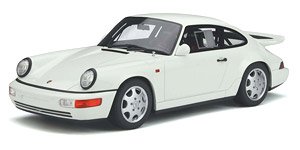 Porsche 911(964) Carrera 4 Lightweight (White) (Diecast Car)