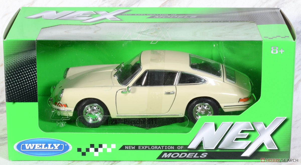 Porsche 911 1964 (Cream) (Diecast Car) Package1