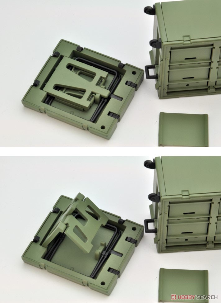 1/12 Little Armory (LD033) Field Desk A (Plastic model) Item picture2